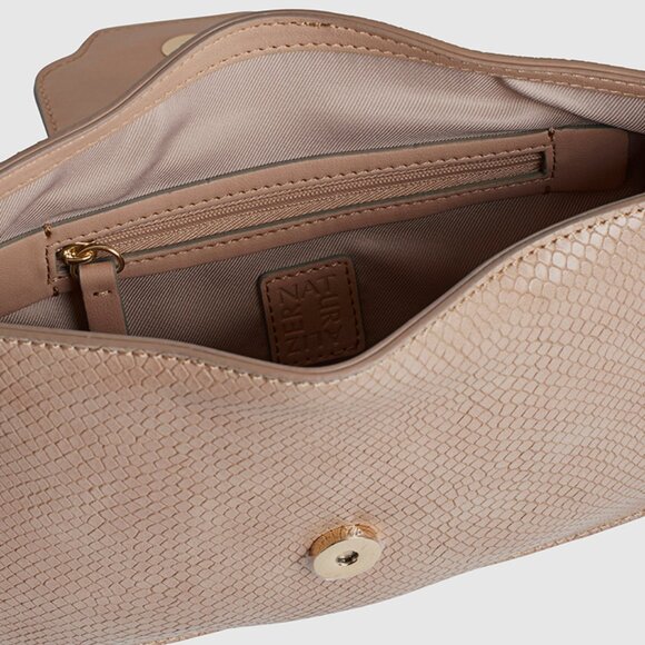 New -  Naturalizer BEANIE Textured Shoulder Bag - Tan - Picture 4 of 4